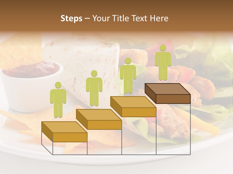 Horizontal Roasted Brown PowerPoint Template