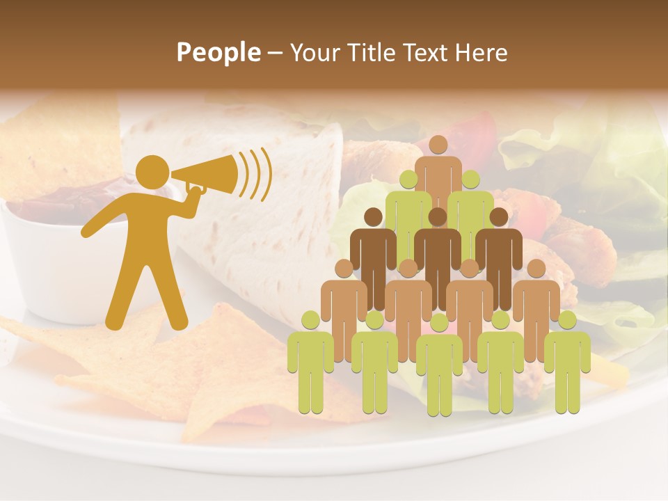 Horizontal Roasted Brown PowerPoint Template