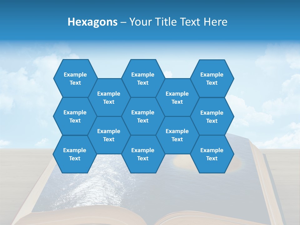 Data Water Green PowerPoint Template
