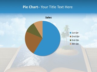 Data Water Green PowerPoint Template