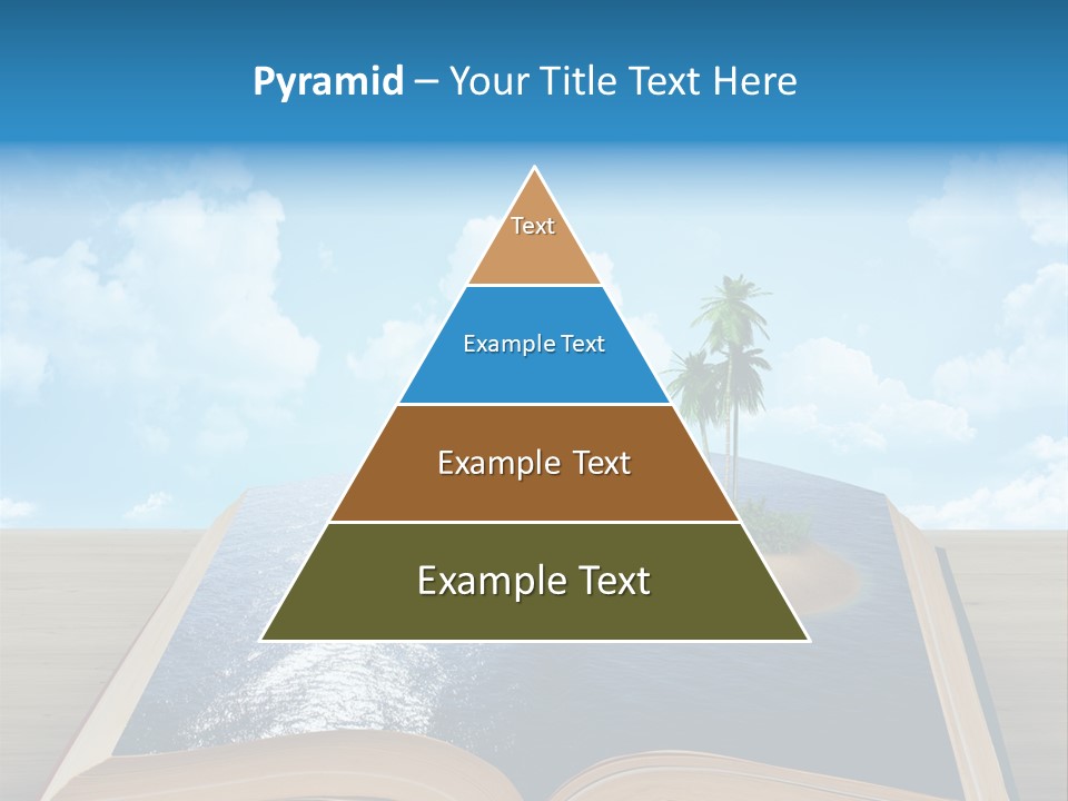 Data Water Green PowerPoint Template
