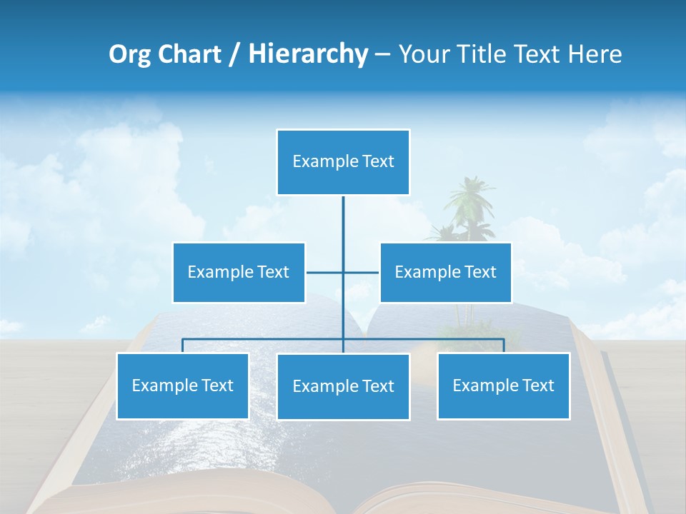 Data Water Green PowerPoint Template