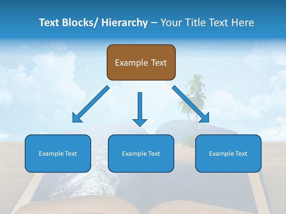 Data Water Green PowerPoint Template