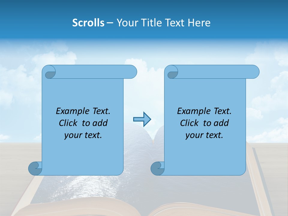 Data Water Green PowerPoint Template
