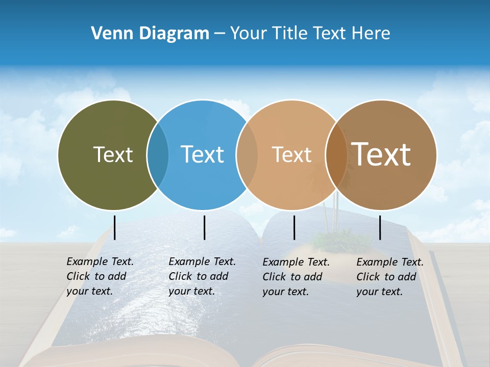 Data Water Green PowerPoint Template