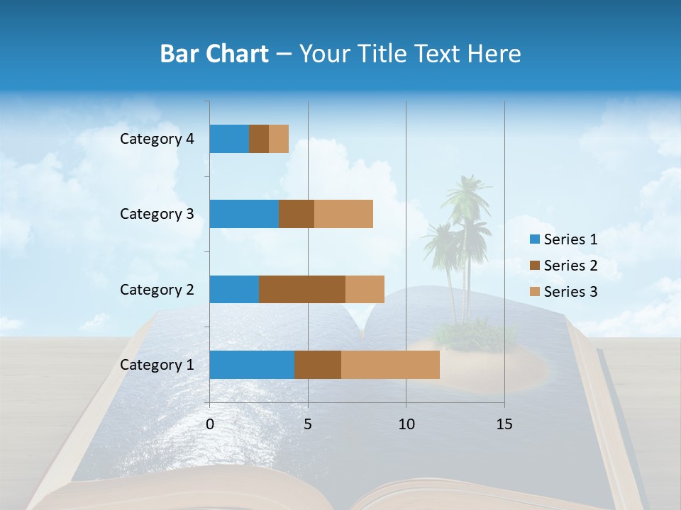 Data Water Green PowerPoint Template