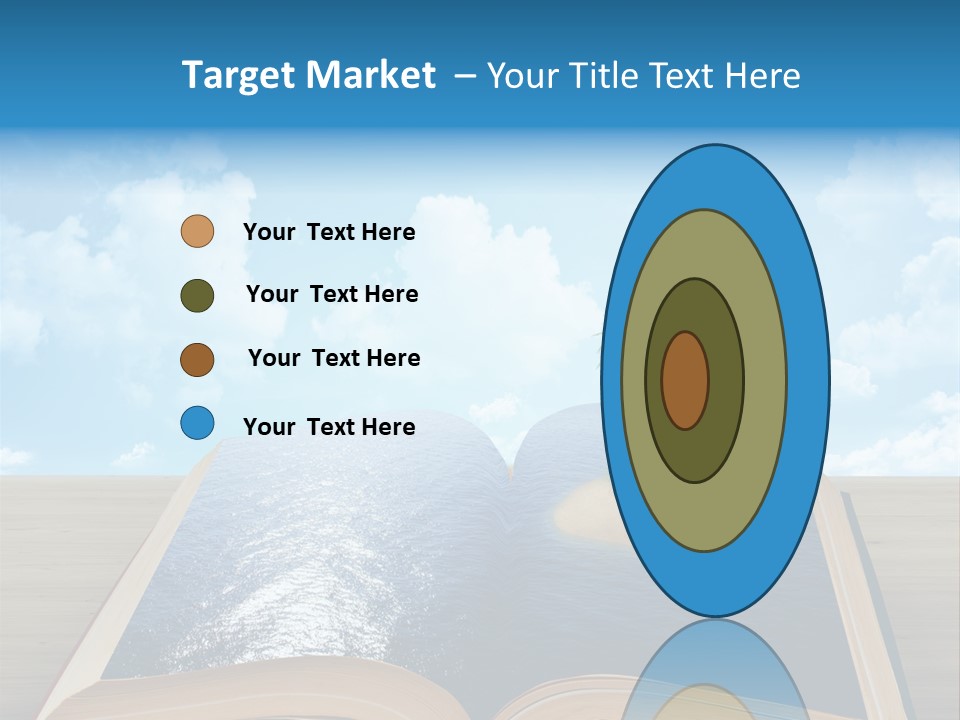 Data Water Green PowerPoint Template