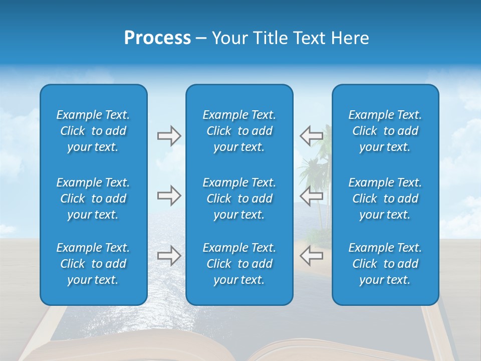 Data Water Green PowerPoint Template
