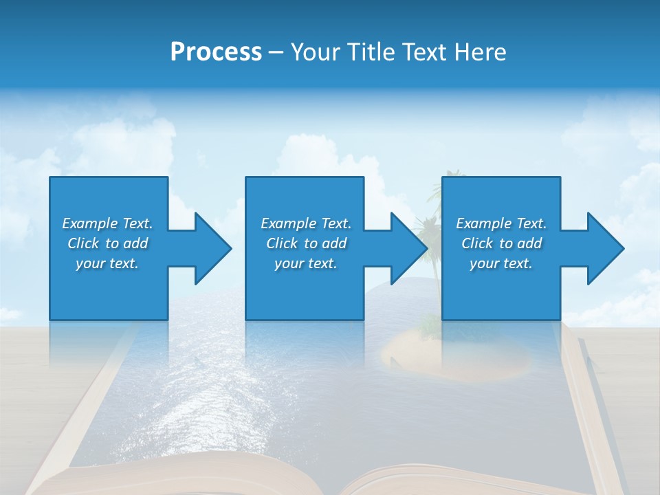Data Water Green PowerPoint Template