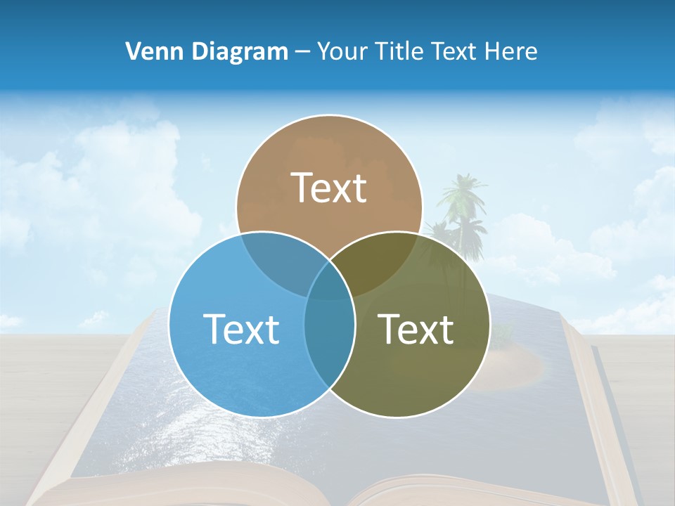 Data Water Green PowerPoint Template