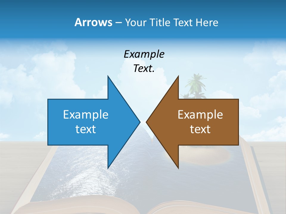 Data Water Green PowerPoint Template