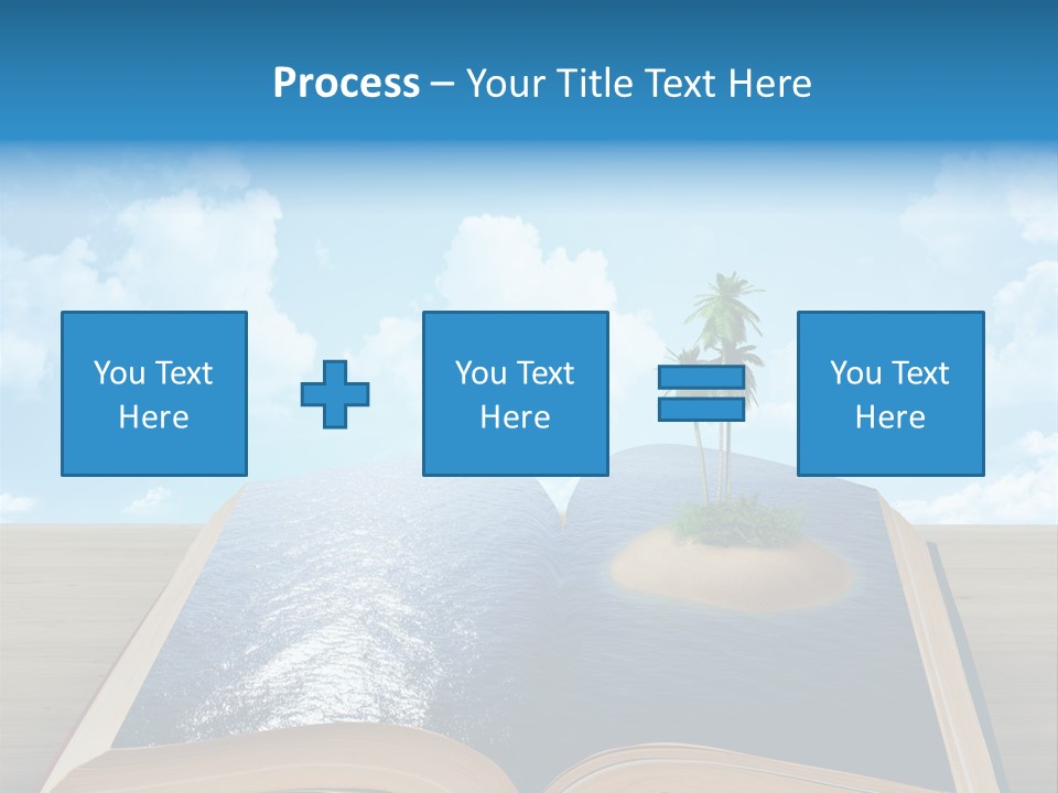 Data Water Green PowerPoint Template