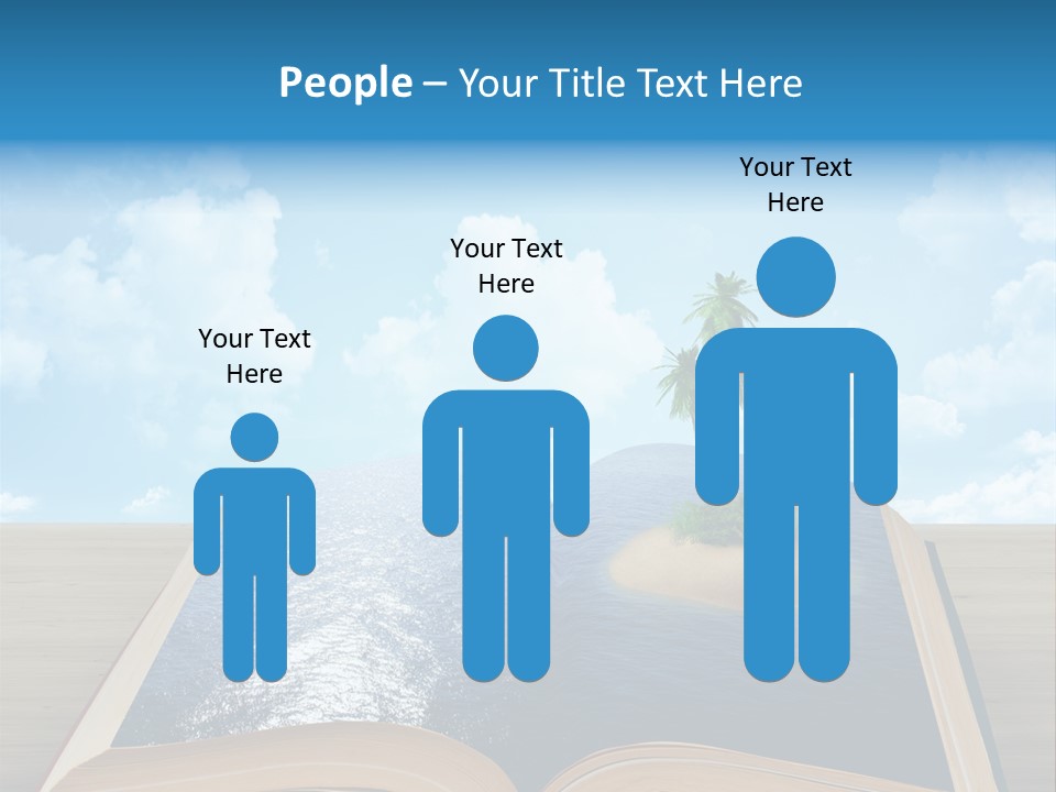 Data Water Green PowerPoint Template