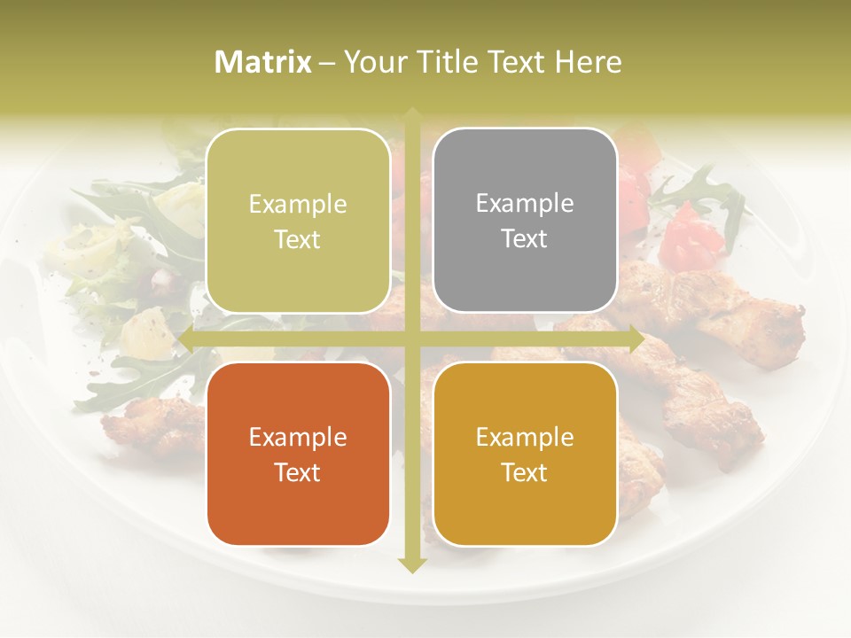 Restaurant Dining Fillet PowerPoint Template