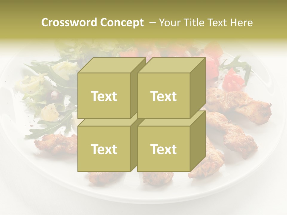 Restaurant Dining Fillet PowerPoint Template