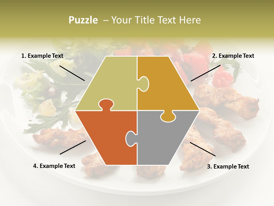 Restaurant Dining Fillet PowerPoint Template