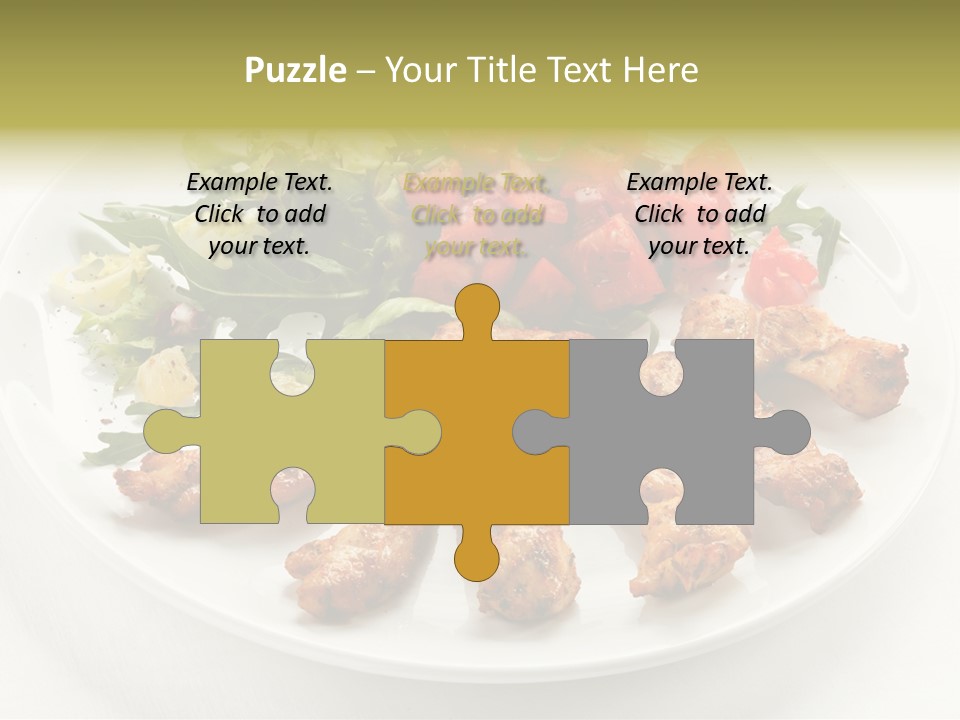 Restaurant Dining Fillet PowerPoint Template