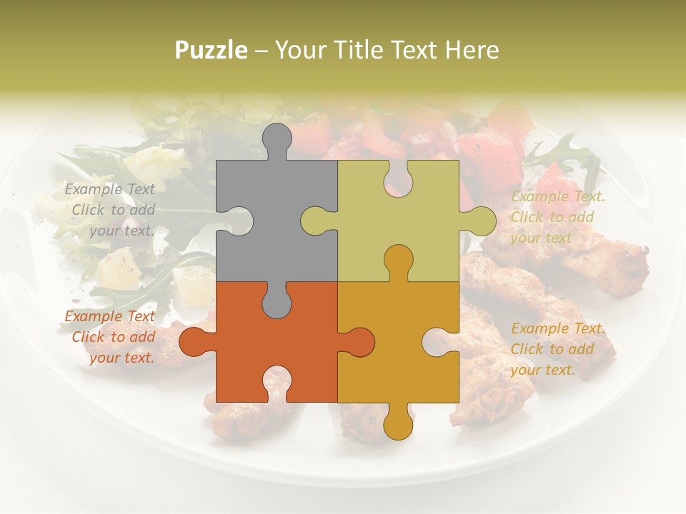 Restaurant Dining Fillet PowerPoint Template