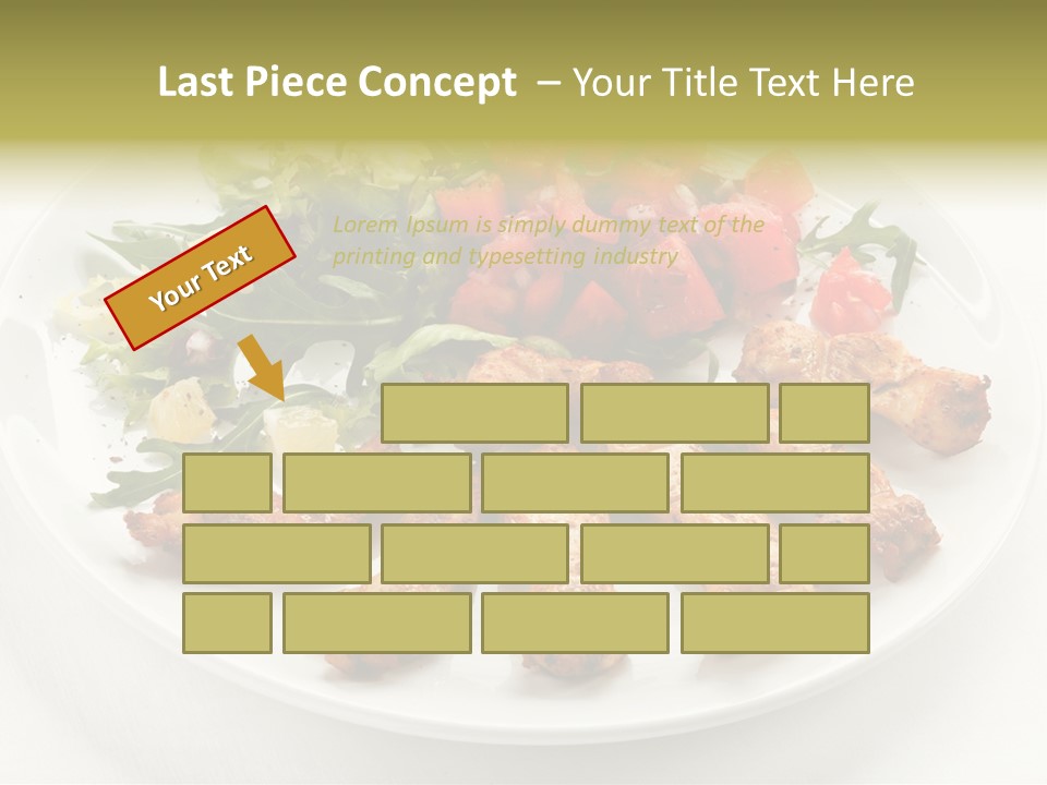 Restaurant Dining Fillet PowerPoint Template