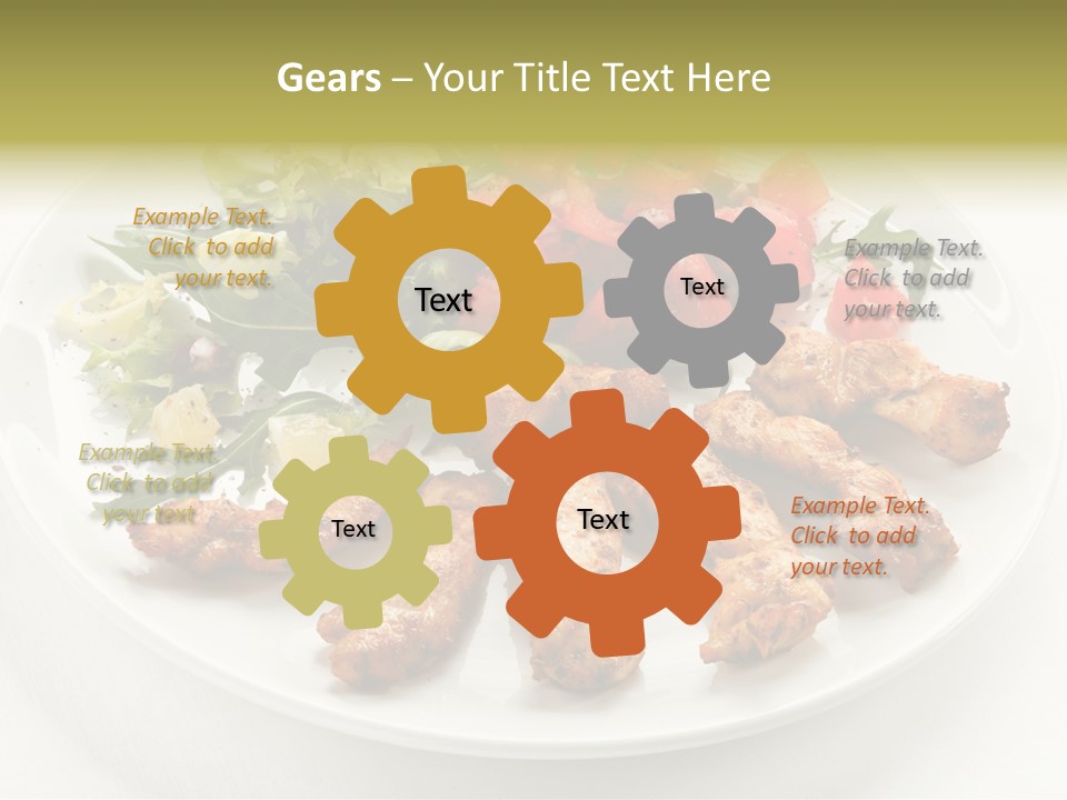 Restaurant Dining Fillet PowerPoint Template