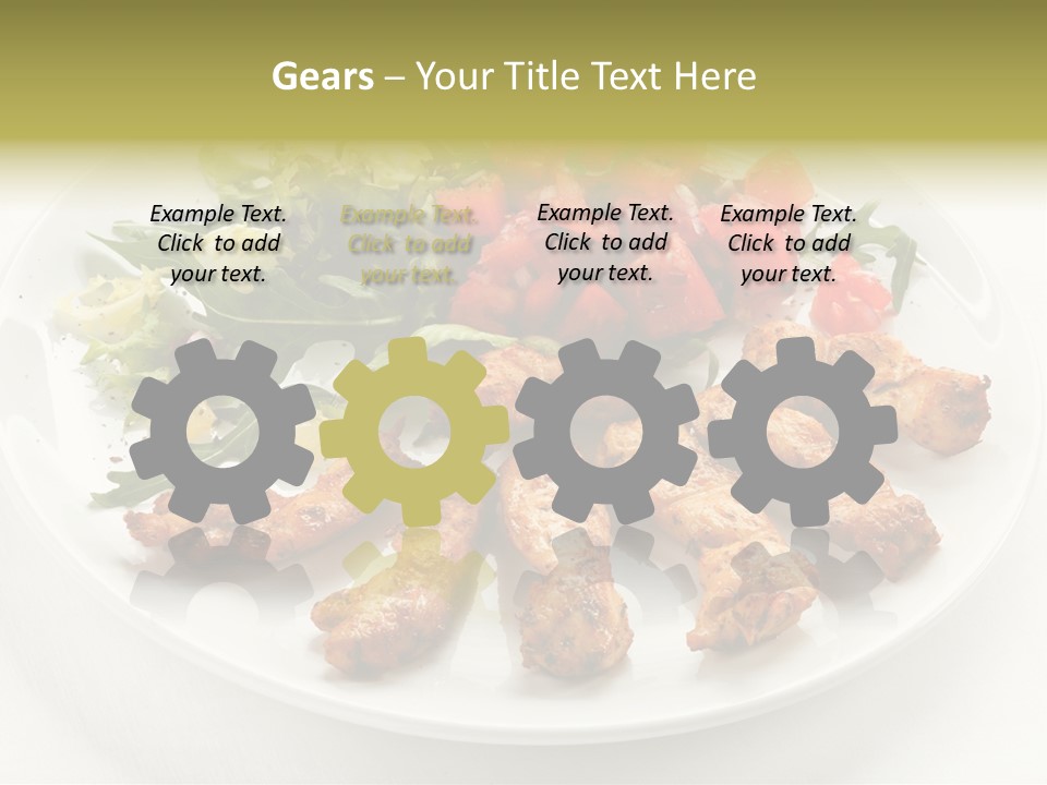 Restaurant Dining Fillet PowerPoint Template