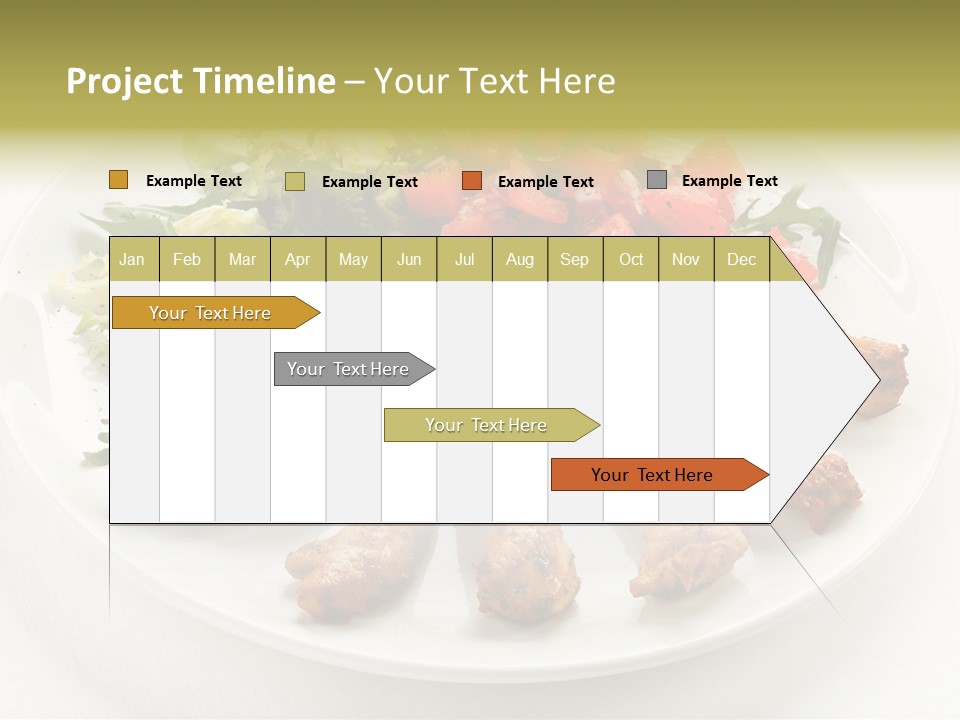 Restaurant Dining Fillet PowerPoint Template
