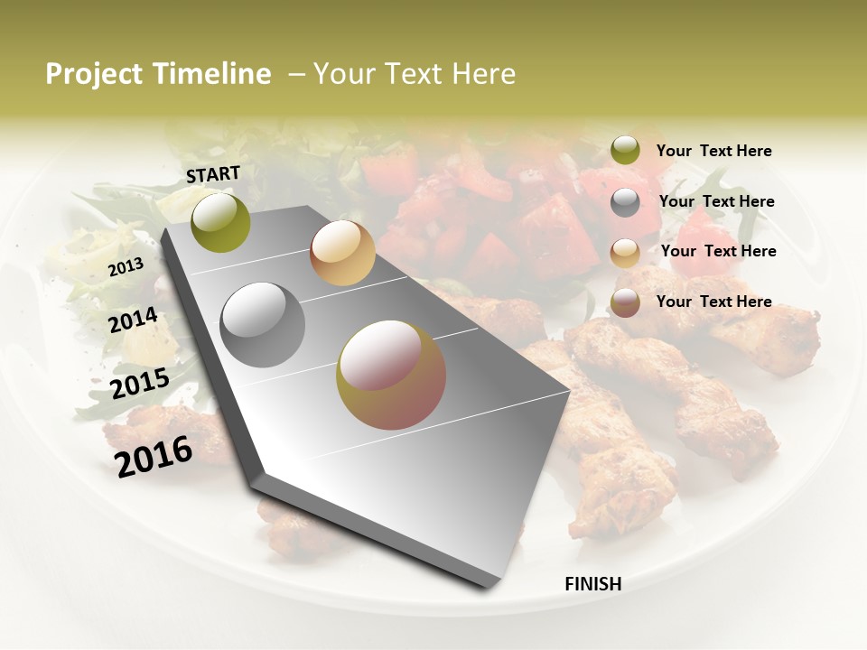 Restaurant Dining Fillet PowerPoint Template