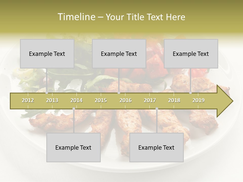 Restaurant Dining Fillet PowerPoint Template