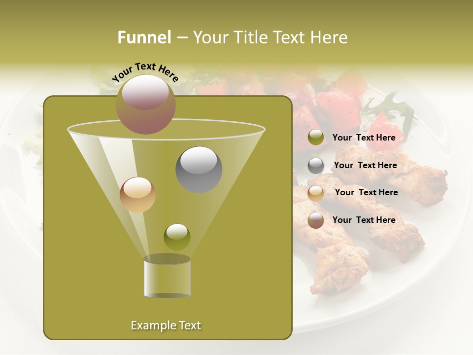 Restaurant Dining Fillet PowerPoint Template