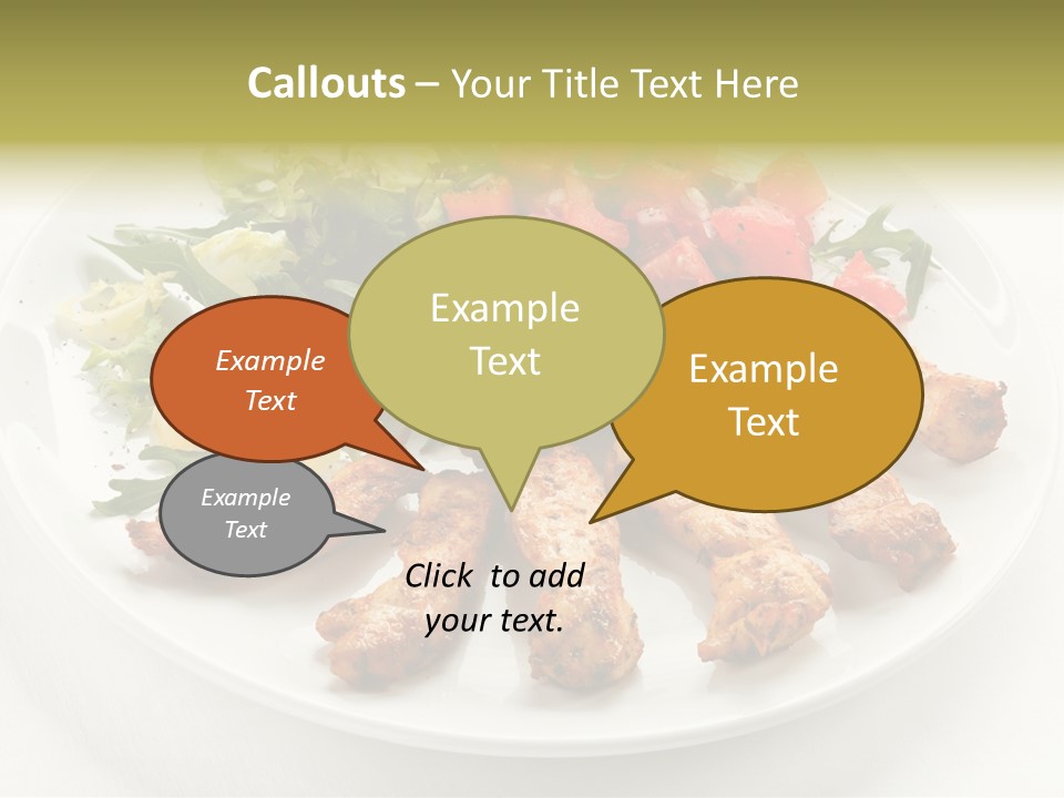 Restaurant Dining Fillet PowerPoint Template