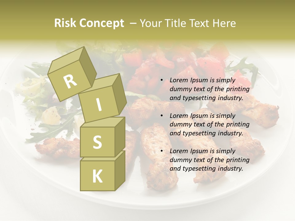 Restaurant Dining Fillet PowerPoint Template