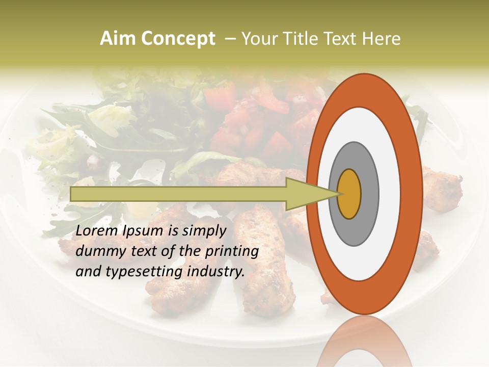 Restaurant Dining Fillet PowerPoint Template