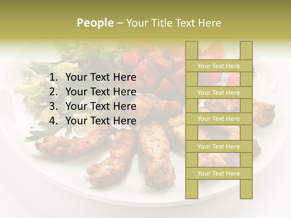 Restaurant Dining Fillet PowerPoint Template