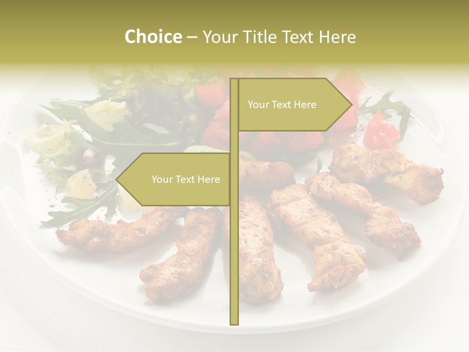 Restaurant Dining Fillet PowerPoint Template