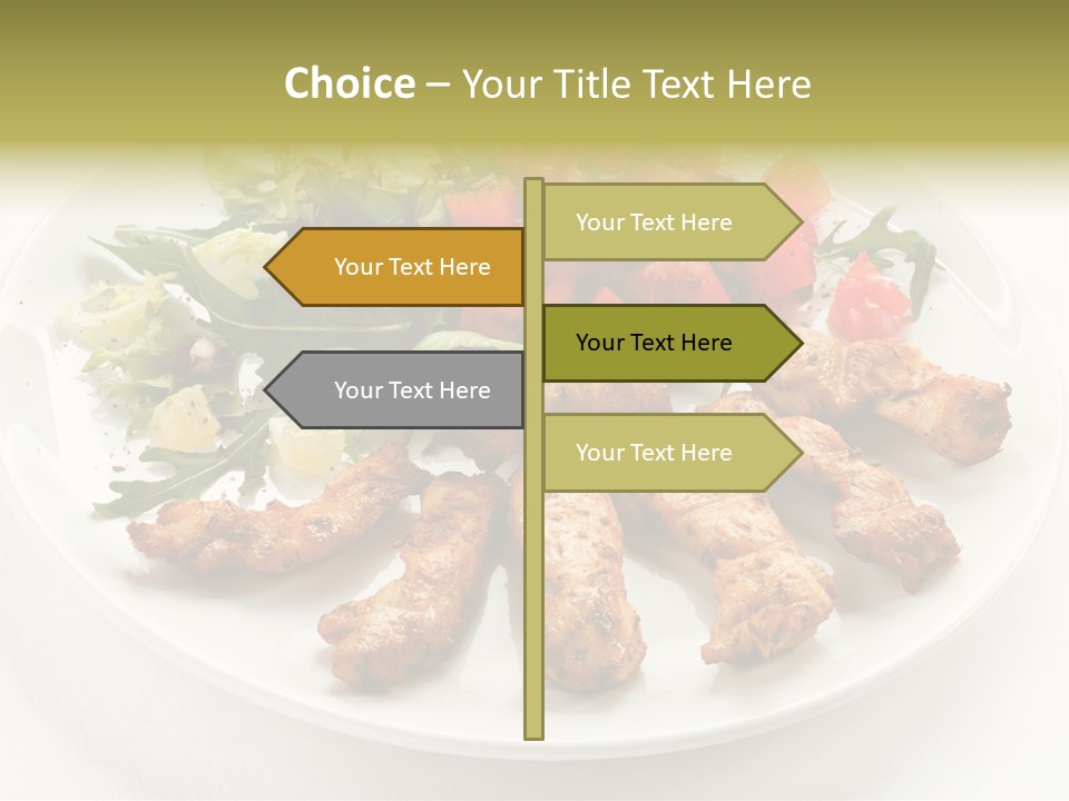 Restaurant Dining Fillet PowerPoint Template