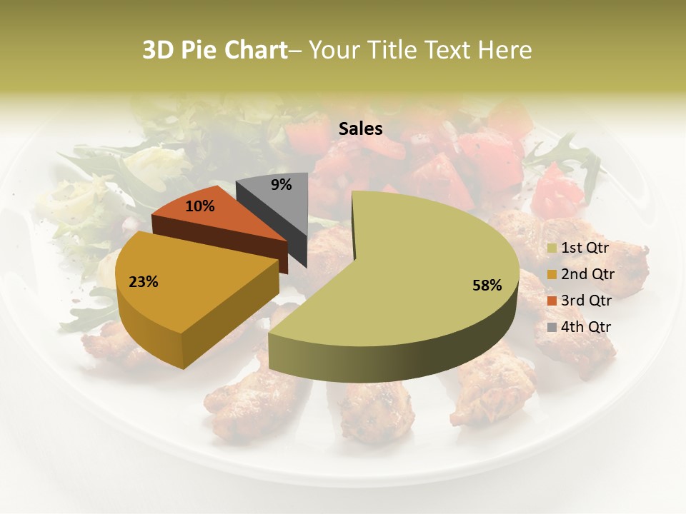 Restaurant Dining Fillet PowerPoint Template