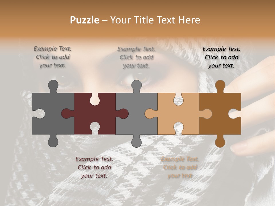 Adult Costume People PowerPoint Template