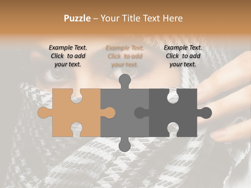 Adult Costume People PowerPoint Template