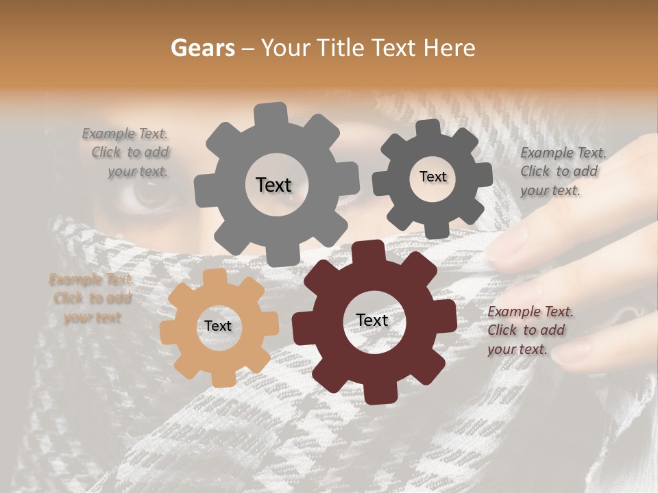 Adult Costume People PowerPoint Template