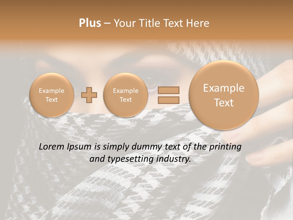 Adult Costume People PowerPoint Template