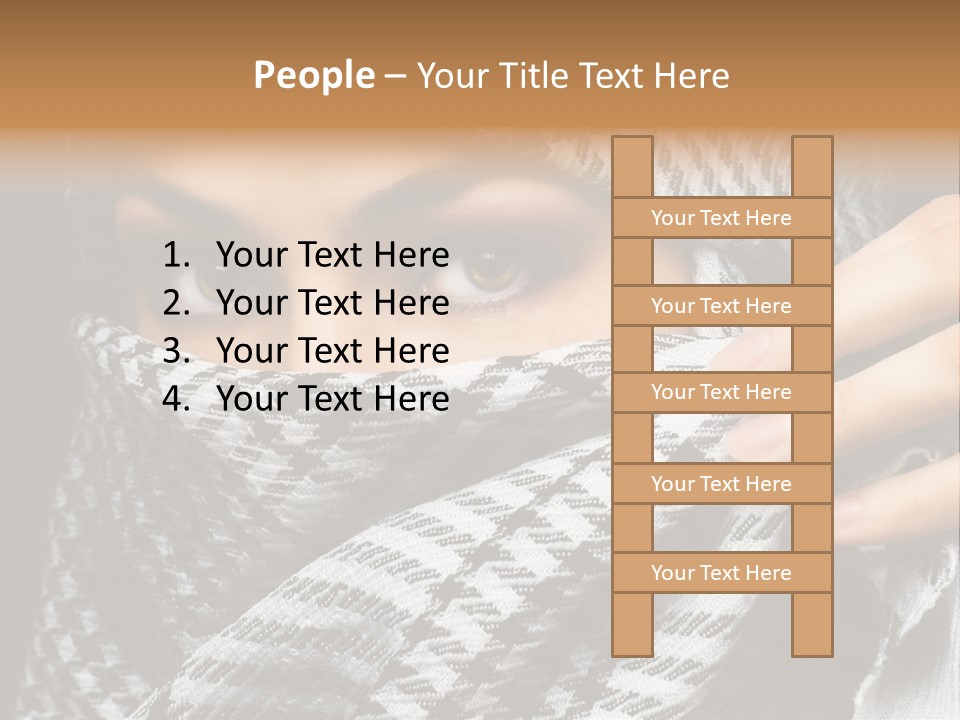 Adult Costume People PowerPoint Template