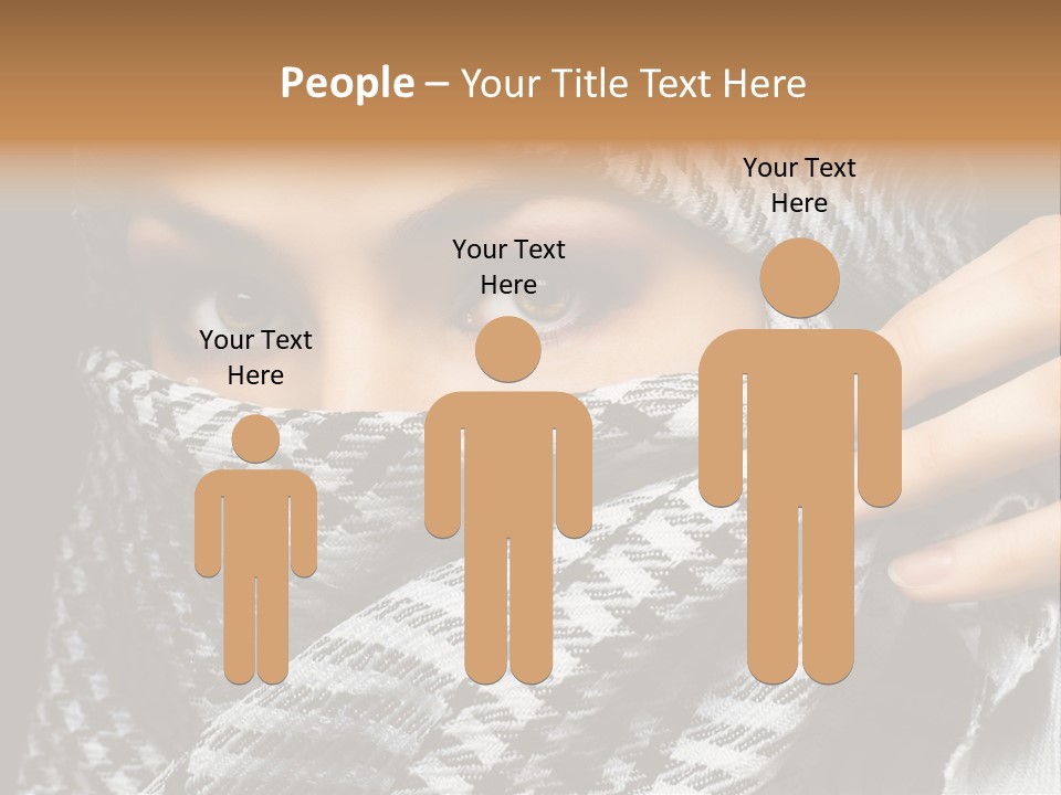 Adult Costume People PowerPoint Template