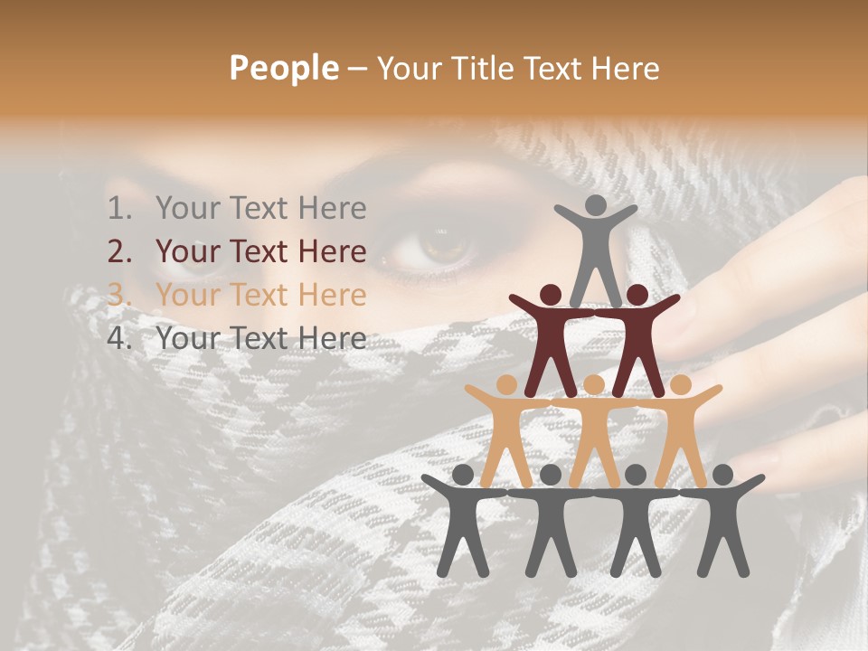 Adult Costume People PowerPoint Template