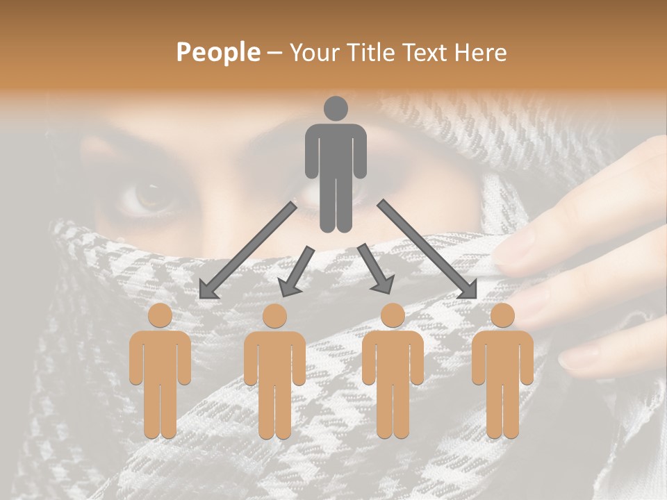 Adult Costume People PowerPoint Template