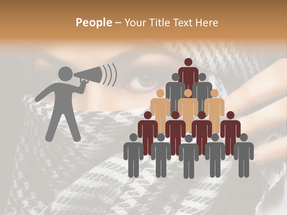 Adult Costume People PowerPoint Template