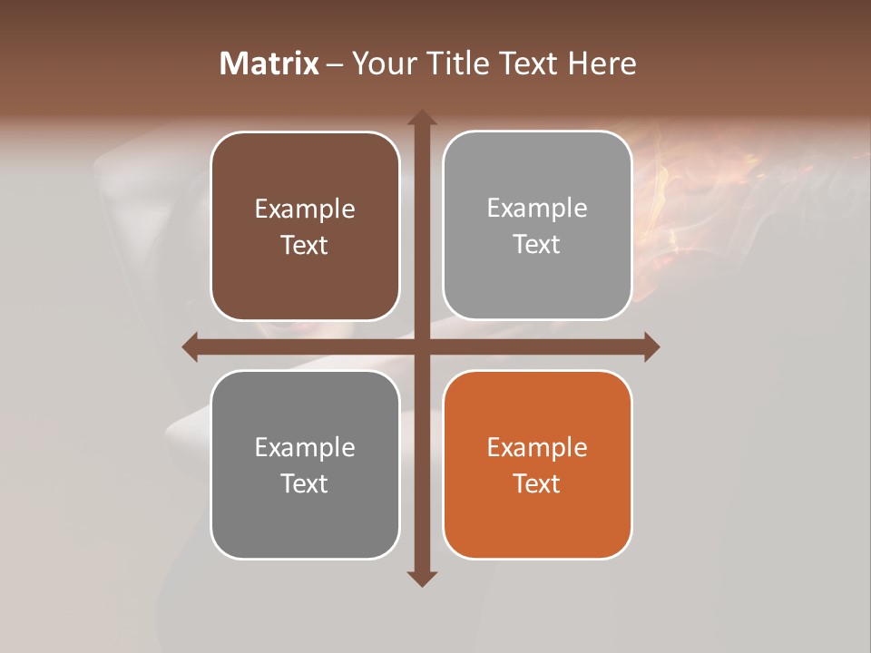 Smile Night Woman PowerPoint Template