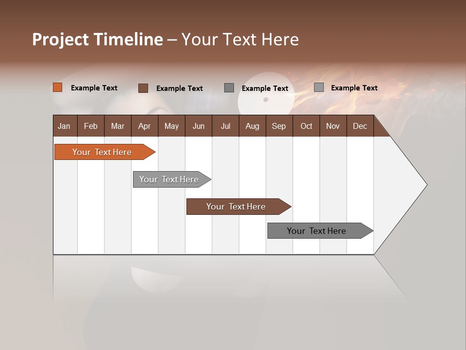 Smile Night Woman PowerPoint Template