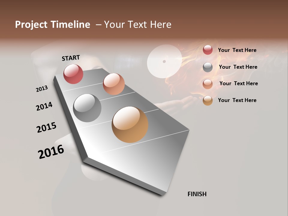 Smile Night Woman PowerPoint Template