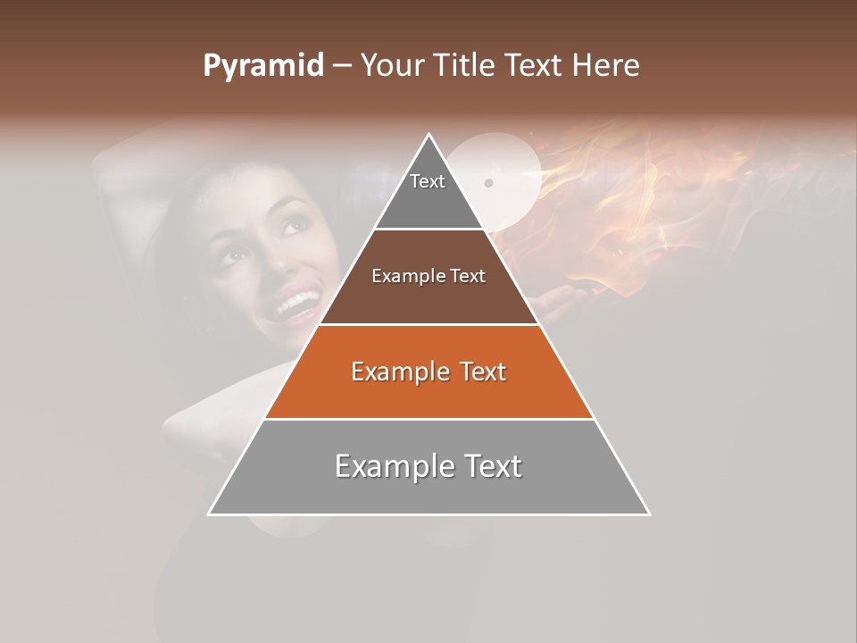 Smile Night Woman PowerPoint Template