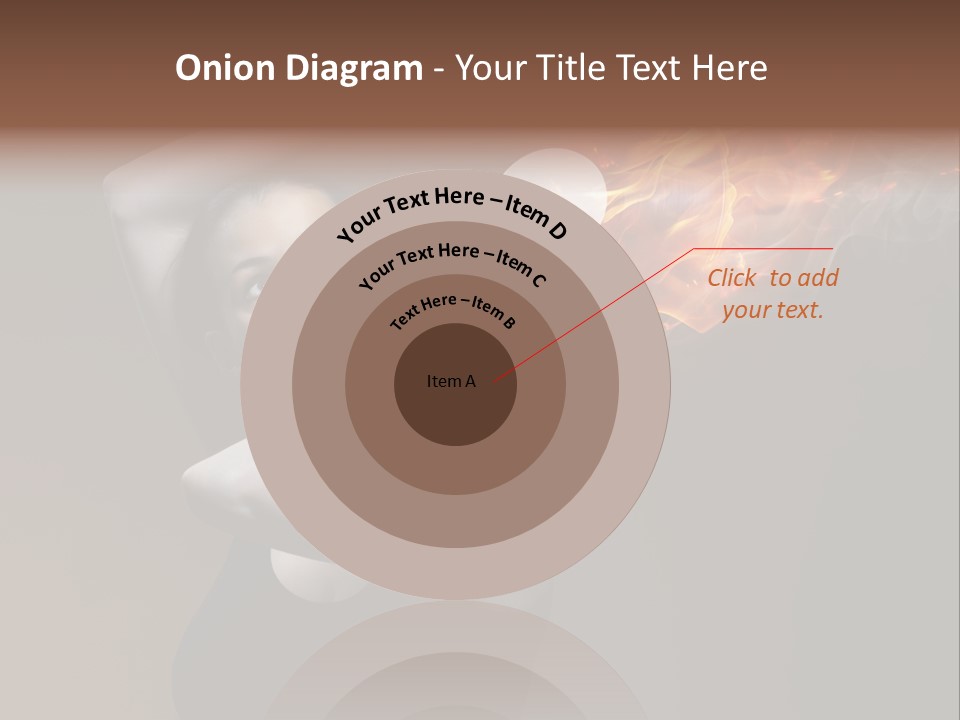 Smile Night Woman PowerPoint Template